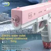 Sable Player Water Fun Summer M416 Gun Electric Pistric Shooting Tot Full Automatic Outdoor Beach for Kids Pistole de Agua cadeau 240417 Q240408