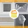 Mini ręczne rolety czyszczące pędzel do usuwania pyłu do klimatyzacji domowe gadżety wentylatorów samochodowych wentylatory 240508