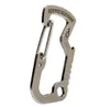 New Snap Clip Hook Keychain Keyring Carabiner Camping Snap Key Chain Multi Outdoor Metal Tool Bottle Opener K1234177154