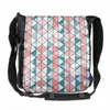 Rucksack lustiger grafischer grafischer druck gefärber geometrischer USB -Ladung Männer Schultaschen Frauen Bag Travel Laptop
