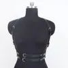 Cinturones para mujeres sexty body arnés restricts de lencería de cuero corsé de corsé gótico ropa fetiche atuendas festivas mujeres