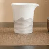 Tasses de thé Jade Porcelain Mountain White Fair Cup Chine
