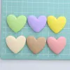 Miniatures 100pcs kawaii électroplaste irisation crafts artisanat appartement résine pêche coeur cabochon coton accessoires