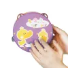 Instrumenten Orff Hand geklapt Drum Flower Bell Drum 15 cm Cartoon houten tamboerijn frestyle hand drum percussie instrument kindergeschenken