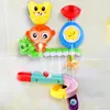 Bath Toys Baby Water Toys Wall Suction Cup Marmor Race Run Track Badrum Badkar Game Spela Badande dusch Badleksaker för barn D240507