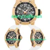 RM Relógios de luxo Mills Mills RM63-01 Dizzy Hands Auto Rose Gold Men 42mm Risk RM63-01 AO RG ST8C