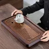 TEA TRAYS HEM BAMBUPLATS Simple Drain Tray Chinese Table Rectangular Water Storage Set Exquisite Board