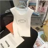 Frauen Designer Frauen Strick Top -Tanks Te -Shirts Mode Temperament Strickpullover gestrickt