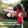 Plack Play Water Fun M416 Space Electric Gun o wysokiej pojemności Pistolet Pistolet Zabawka W pełni automatyczne letnie prezenty na plażę dla dzieci i dziewcząt Q240408