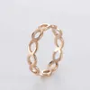 Wedding Rings Skyrim Gold Color Hollow Infinity Rings for Women Stainless Steel Engagement Minimalist Geometric Rings Couple Jewelry Wholesale