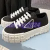 Geborsteld lederen sneakers voor mannen dames plat bodem wit platform schoenen klassieke schoenen sneaker designer ontwerper hoogwaardige tennisschoen trainer mode T26