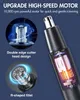 Pritech USB Rechargeable Mens Nez Chers Trimmor Portable Over Hair Trimmer Travel Helns Homme Razor Femme Epilator 240428