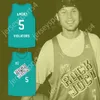 Custom Nay Mens Youth / Kids Jeff Ament 5 Violateurs Basketball Jersey 3rd Annual Rock N 'Jock B-Ball Jam 1993 TOP CITEST S-6XL