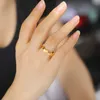 Bagues de mariage skyrim géométrique rond à bague ouverte en acier inoxydable anneaux de doigt réglable minimaliste