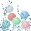 30st vattenballonger återanvändbara påfyllningsbara vattenballong snabbfyllning självförsegling vatten bomb stänk bollar för barn pool 240507