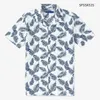 Chemises décontractées pour hommes chemises hawaïennes Summer plage 3d fleur imprimé top top en plein air des vêtements surdimensionnés de la mode