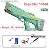 Sable Player Water Fun Gun Toys Electric Large High Pression Pistol Children Blaster Beach à 220823 Q240408