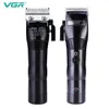 Electric Shavers Vgr Professional Mens Hair Clipper Electric Hair Trimmer Persoonlijke Zorg Barber Elektrische Trimmer Carbon STL Kapper Machine T240507