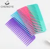 1 pcs 20 dents peigne de dents grandes grandes coiffures de coiffure de coiffure de salon en plastique noir large