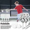 Pickleball Rackets Ustaw zestaw łopatkowy z piaskową 2 rakiety i 4 piłki picleballs rakieta z piłkami z piłkami sportowymi Akcesorium 240506