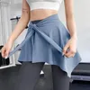 Skirts Yoga Fitness Short Skirt Dance Outer Wrap Strap Cover The Buttocks Look Slimming And Prevent Exposure