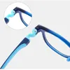 Zonnebril Blue Ray Blocking Anti-blauw lichtglazen Oogbescherming TR90 Frame Eyewear Ultralight Kinderen Leukgrillen Kinderen Jongens Meisjes