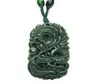 Xinjiang Hetian Jade Pendant Men039s Wiselant Jade Naszyjnik Sapphire Zodiac Dragon Jade Certyfikat Male Certyfikat1843920
