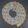 2024 BEST SPRZĘTA biżuterii Foxi Hip Hop Miami Cuban Link Chain Mens 14K Gold