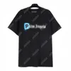 PALM 24SS Summer Letter Printing solo per la maglietta logo Plz Regalo per fidanzato hip hop oversize hip hop unisex a maniche corte in stile tees Angels 2200 WMB