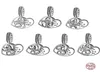 925 Silver Fit Charm 925 Bracelet Silver Color Pendant Birthday Anniversary Series Charms Set Pendant Diy Fine Beads Jewelry3934446