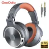 Headset oneodio vikbara öronsnäckor trådbundna hörlurar för mobil PC Professional Studio Pro 30 50 Monitor DJ hörlurar spelörlurar J240508