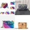 Geiger Kurt Handbag Heart Rainbow S fourre-tout Femmes en cuir sac à bandoulière Mentille Mentille Crossbody Crayt Travel