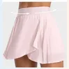 Saiets Skorts Lemon Mulheres de saia de tênis shorts plissados saia ao ar livre academia curta Leggings Leisure Fitness Sport Skirt Skirt Clothing D240508