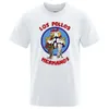 S Pollos Hermanos T-shirt imprimé drôle Fashion Fashion Casual Short Sumved Cotton T-shirt Breathable Poulet Brother T-shirt J240506