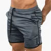 Shorts maschile uomini cortometraggi di fitness palestre estive allenamento maschio in maglia traspirante pantaloncini sportivi a secco veloce pantaloni corti pantaloni per uomini y240507