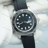 ST9 Watch Yacht Sapphire 42 mm MECCANICA AUTOLLE IN ACCIAIO IN INSITÀ MECCANICO MENS OGGENZA NERA NUOVO 7541