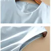 Robes décontractées robe plissée sans manches avec ceinture féminine 2024 Été de style coréen mode élégante couleur solide rond rond dres