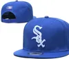 American Baseball White Sox Snapback Los Angeles Chaps de Chicago La Ny Pittsburgh Boston Casquette Champion des champions du monde des World Series CAPS A14 A14