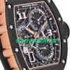 RM relógios de luxo Relógios mecânicos Mills RM72-01 Estilo de vida em House Clockwatch Black Ceramic 2024 Men's STH9