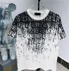 T-shirt maschile parigina estiva designer di lussuosi Sciame maglietta classica Fashi