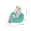 Bath Toys Childrens Brincando Cadeia Rabit Cute Nando de Natação Círculo Relógio Remo de Banheiro Banheiro Toy Interactive Toy D240507