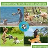 Hundespielzeug kaut im Outdoor Interactive Football mit Grab Tabs Training Fußball Haustier Biss Kauen Kugeln verbrauchen Energie ohne Zerstören Möbel Dhqs6