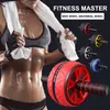 Rollen ohne Lärmbauchrad Roller Stretch Trainer für Arm Taille Bein Übung Fitnessausrüstung 240418