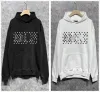 AM Mens Designer Hoodies Amrrirs Hoodie Graphic Diamond Setting Set Thickened Terry Cloth Athleisure Stamping Foam Printing Oversize Cotton Thick Pullover