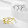 خواتم الزفاف skyrim limitys يترك رنين النساء الفولاذ المقاوم للصدأ الذهب حلقات إصبع قابلة للتعديل 2024 بوهيمي الهدية بالجملة بالجملة