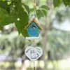 Figurine decorative Creative Bird House Cage Chimes Cine Carteon Pastorali Craft Orning Orning Cash Home Garden Resina Decorazione