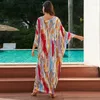 Les maillots de bain de plage pour les femmes couvrent le maillot de bain des maillots de bain femelles Color Smock Loose Robe Type 2024