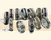 30pcslot Design Mix Spinner Anello Spinner Ruota in acciaio inossidabile Anello di moda Fashion Ring Male Punk Jewelry Party Gift Worse Lot5007990