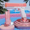 Sand Play Water Fun Gun Toys Electric Glock Pistol Shooting Toy Full Automatic Outdoor Beach Summer Siwmming Pool For Kids Boys Girls 230703 Q240408