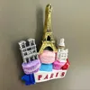 Magnets de nevera francesa Saint Tropez Alsace Colmar Viaje Souvenir Bedding Beding Gift Po Wall Magnetic Magnetic 240428